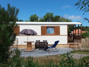 Strandlodge op Ameland